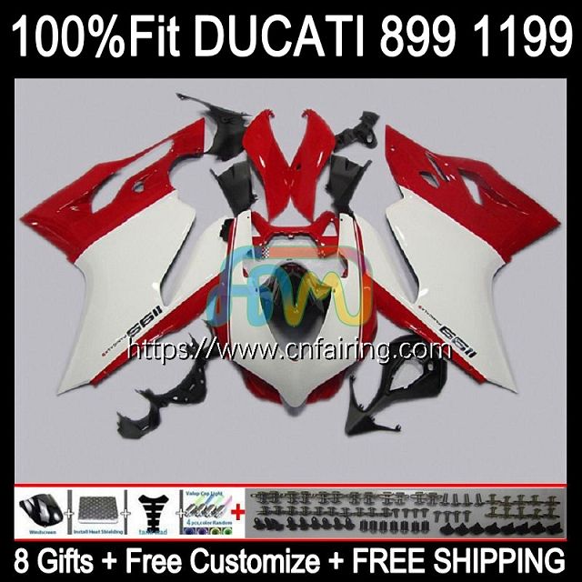 Feu Arrière LED Intégré Pour Ducati Panigale 899 959 1199 1299 - Rouge, Clignotant Inclus